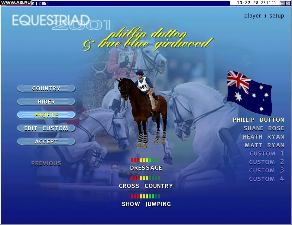 Portada de Equestriad 2001