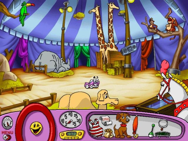 Portada de Putt-Putt Joins the Circus