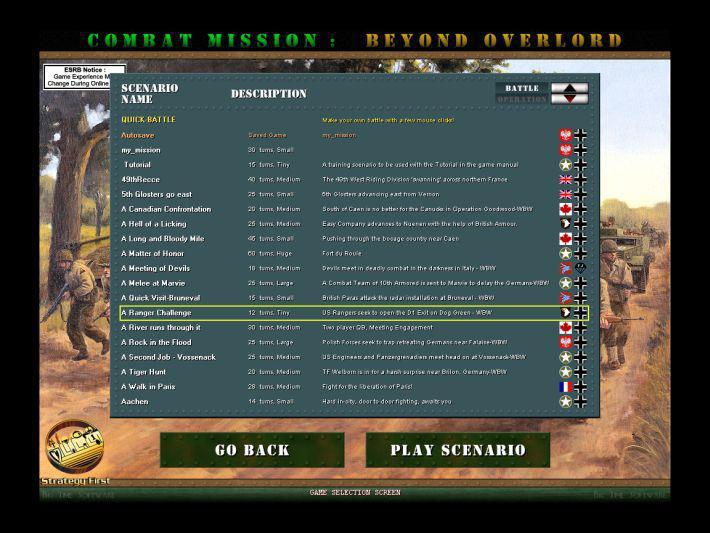 Portada de Combat Mission: Beyond Overlord