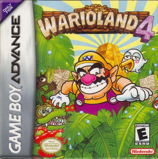 Portada de Wario Land 4