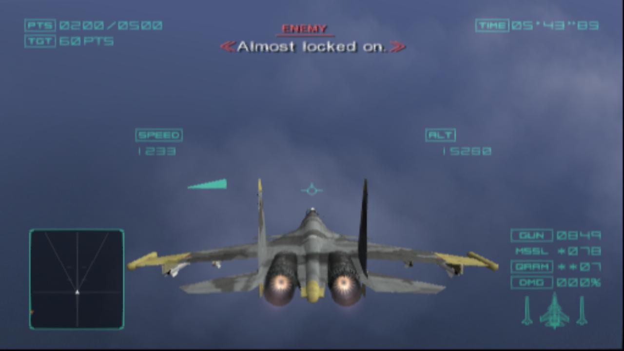 Portada de Ace Combat 04: Shattered Skies