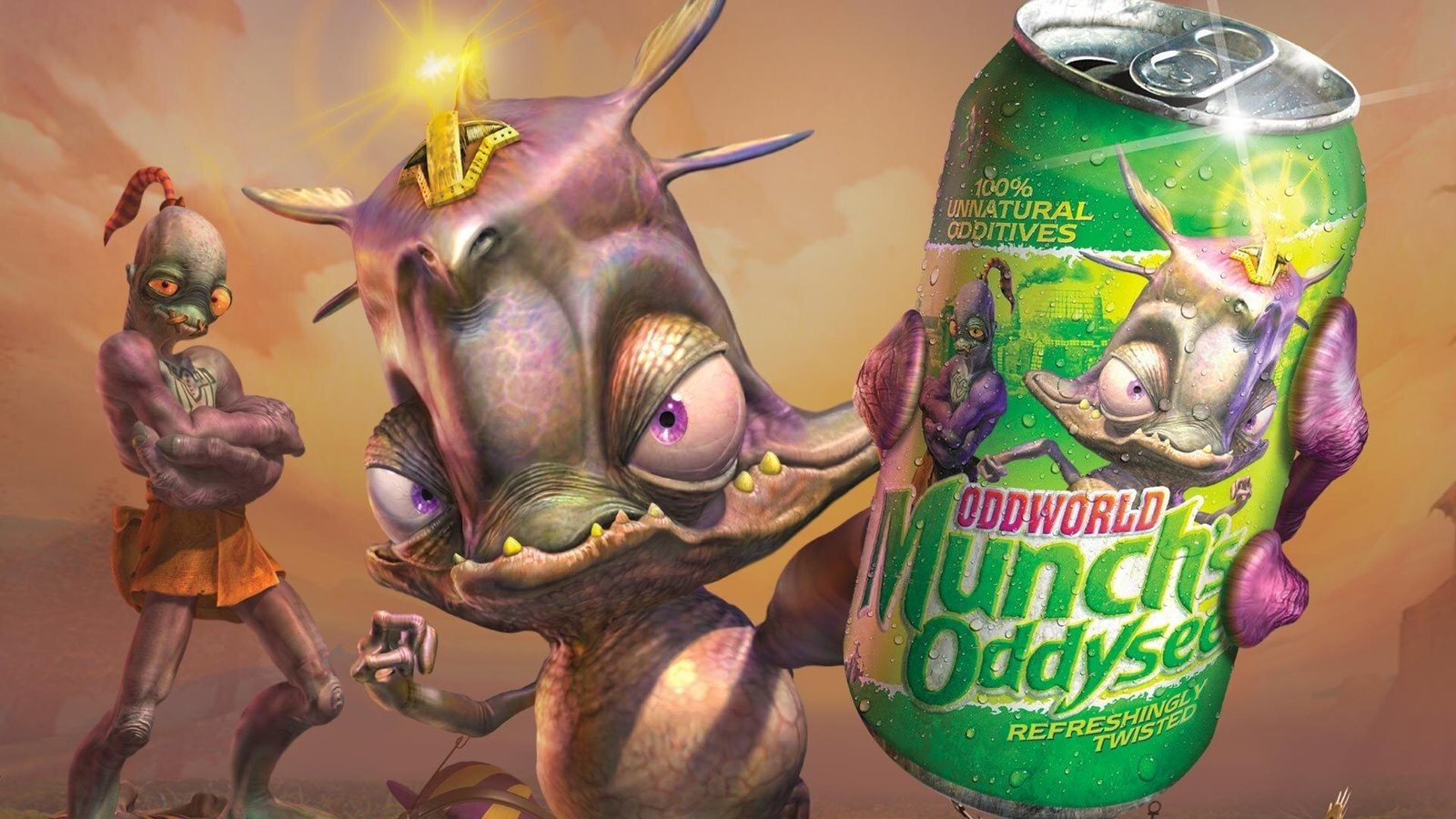 Portada de Oddworld: Munch's Oddysee (1997)
