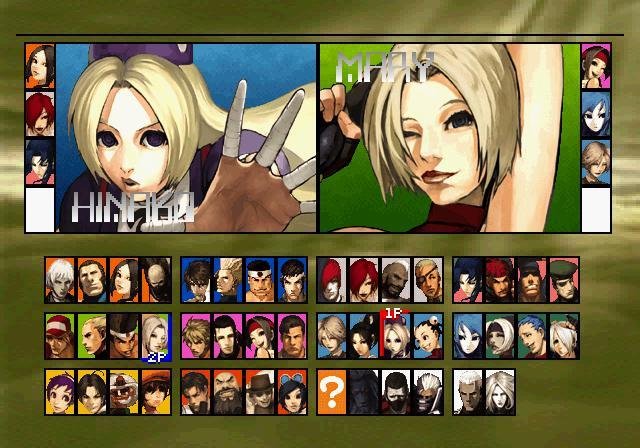 Portada de The King of Fighters 2001