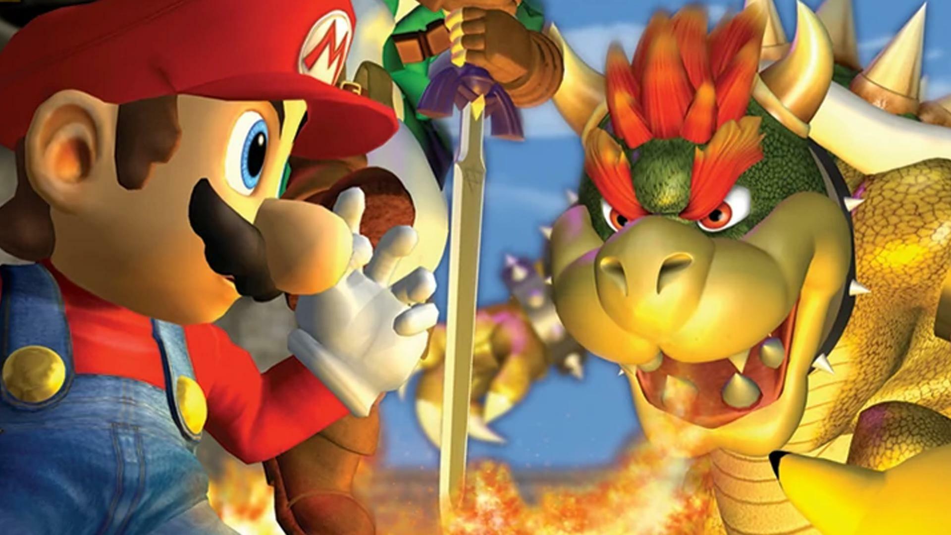 Portada de Super Smash Bros. Melee