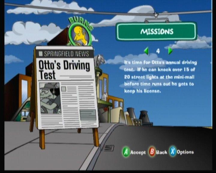 Portada de The Simpsons: Road Rage