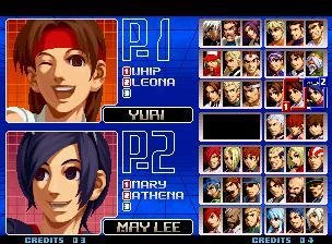 Portada de THE KING OF FIGHTERS 2002
