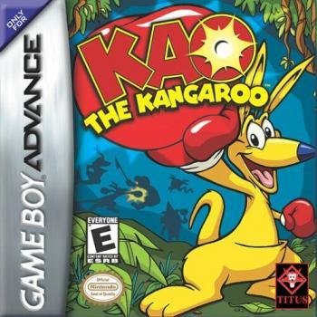 Portada de Kao the Kangaroo (GBA)