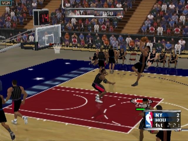 Portada de NBA Courtside 2002