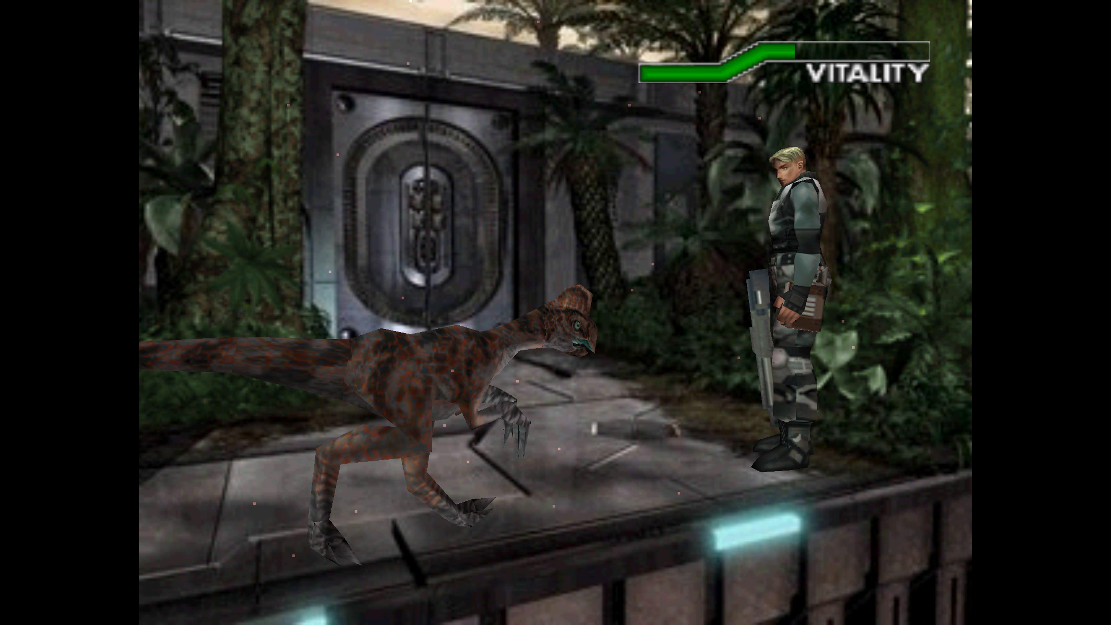 Portada de Dino Crisis 2 (2002)