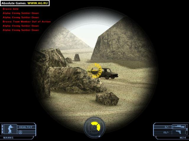 Portada de Tom Clancy's Ghost Recon: Desert Siege