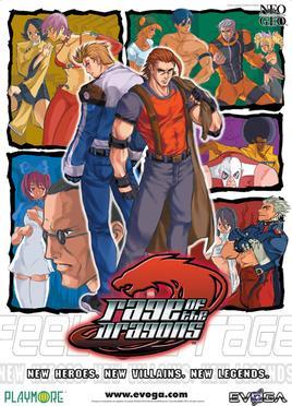 Portada de Rage of the Dragons