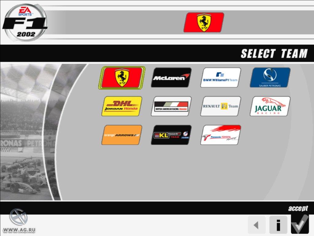 Portada de F1 2002