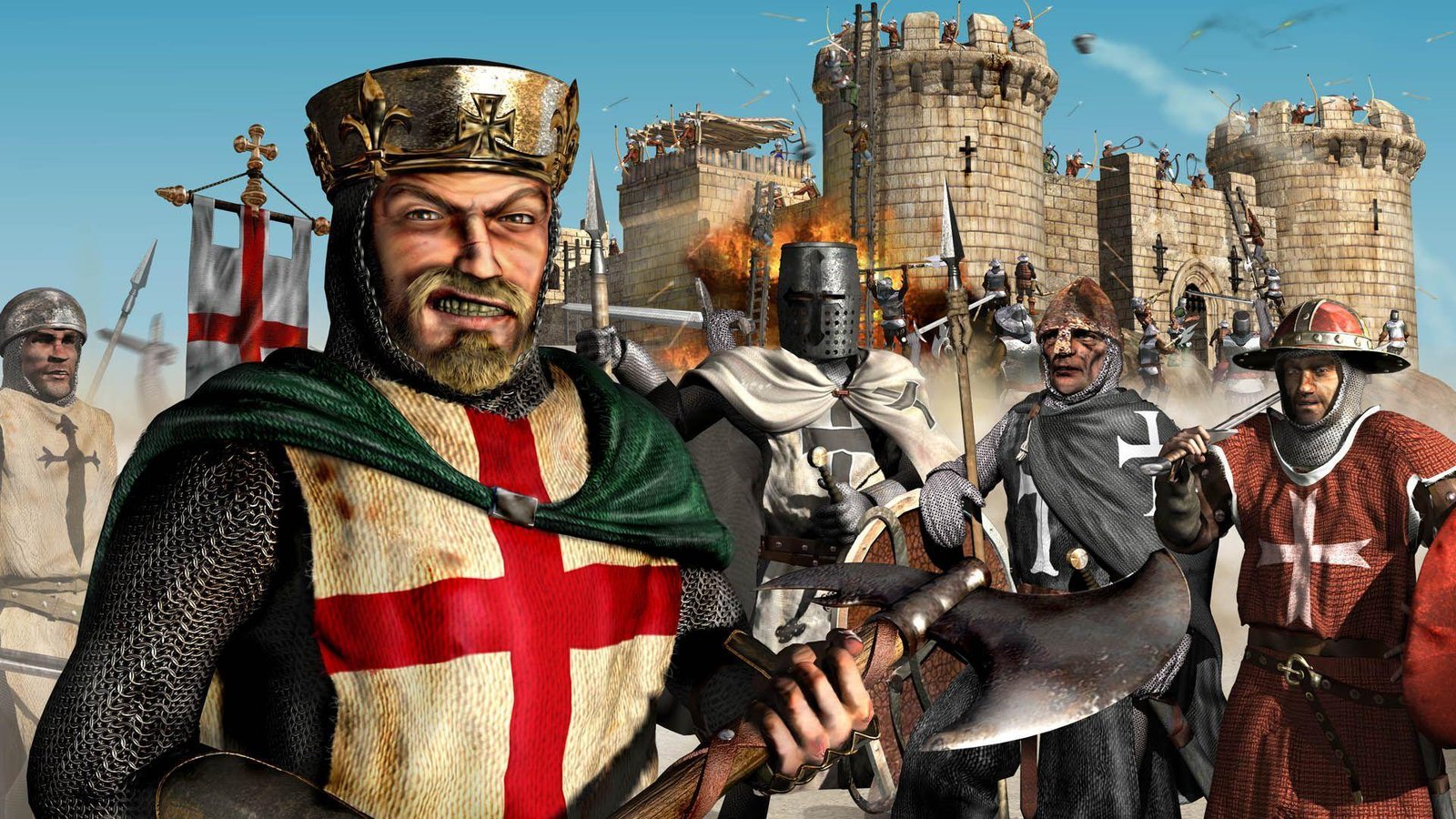 Portada de Stronghold: Crusader