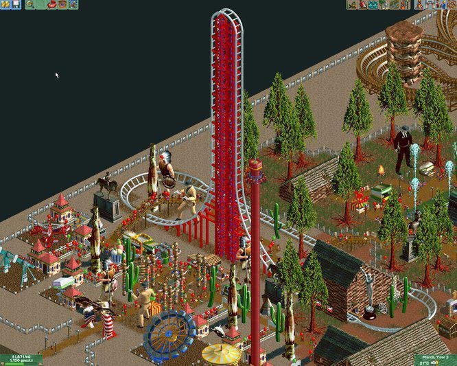 Portada de RollerCoaster Tycoon 2: Triple Thrill Pack