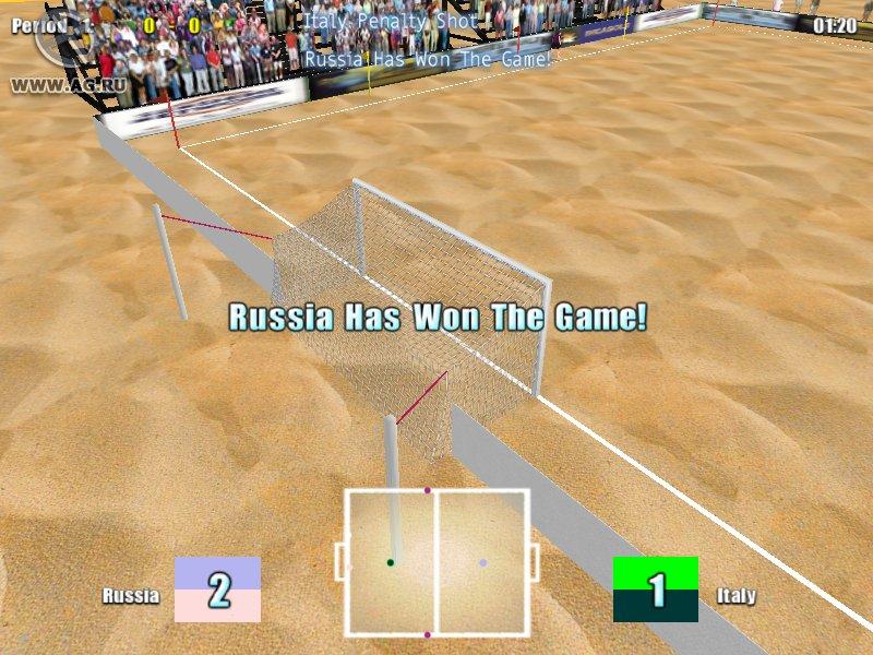 Portada de Beach Soccer