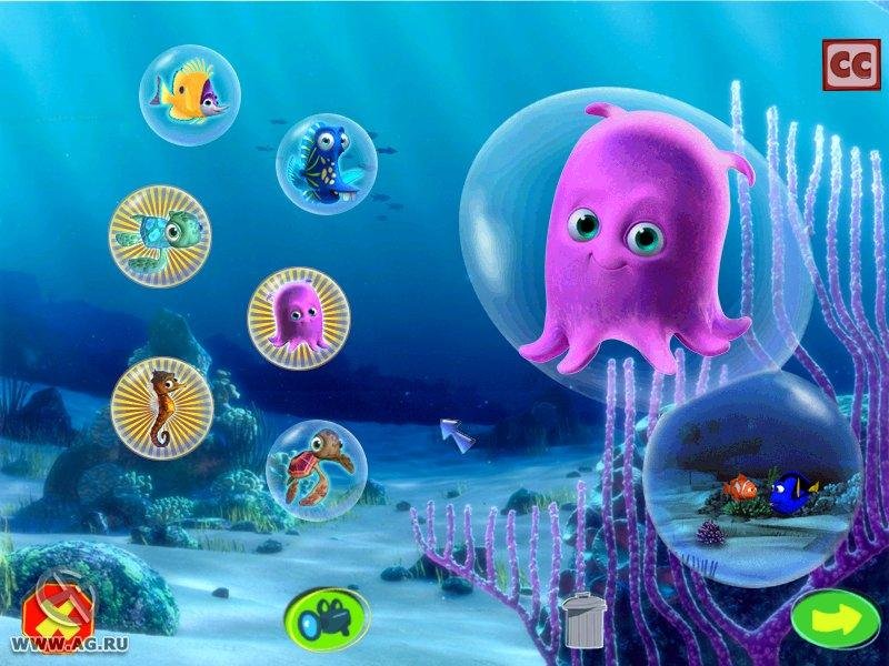 Portada de Finding Nemo