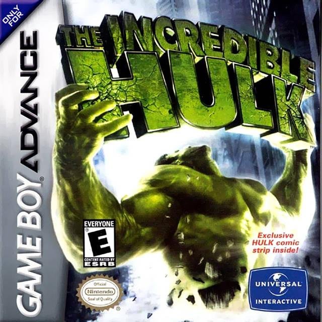 Portada de The Incredible Hulk (GBA)