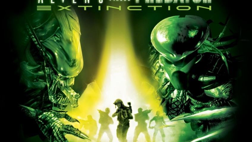 Portada de Aliens Versus Predator: Extinction