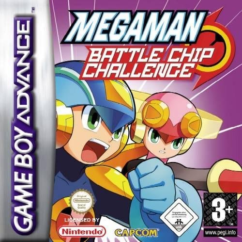 Portada de Mega Man: Battle Chip Challenge
