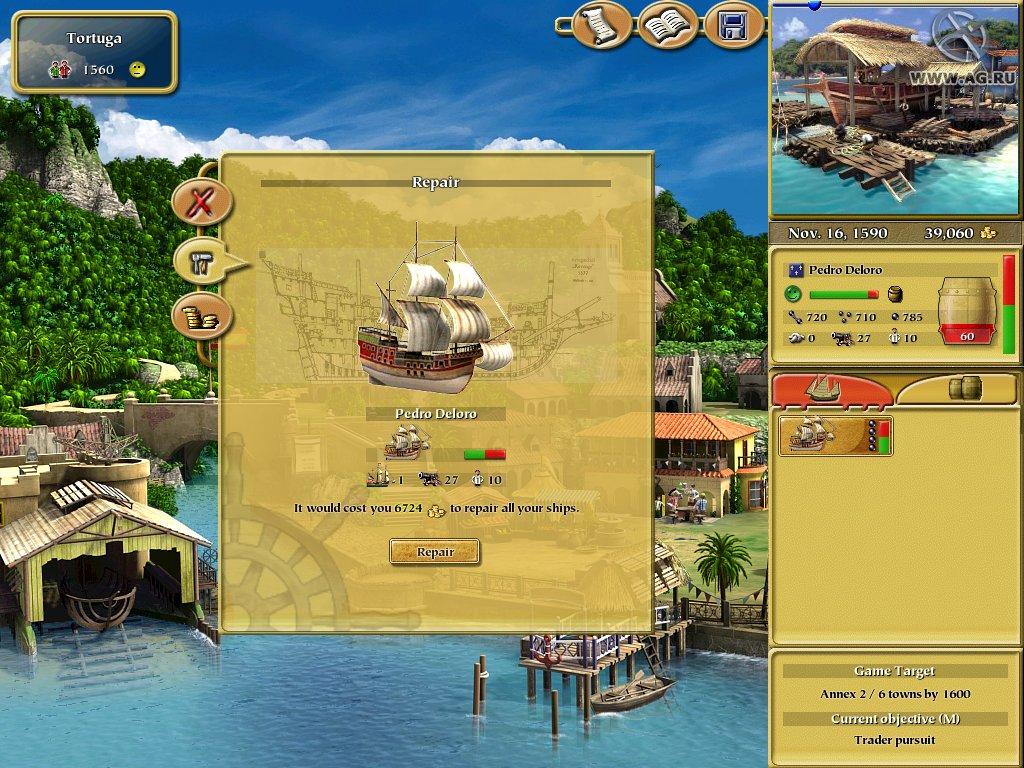 Portada de Tortuga: Pirates of the New World