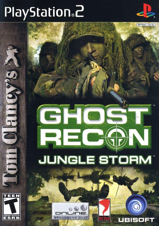 Portada de Tom Clancy's Ghost Recon: Jungle Storm