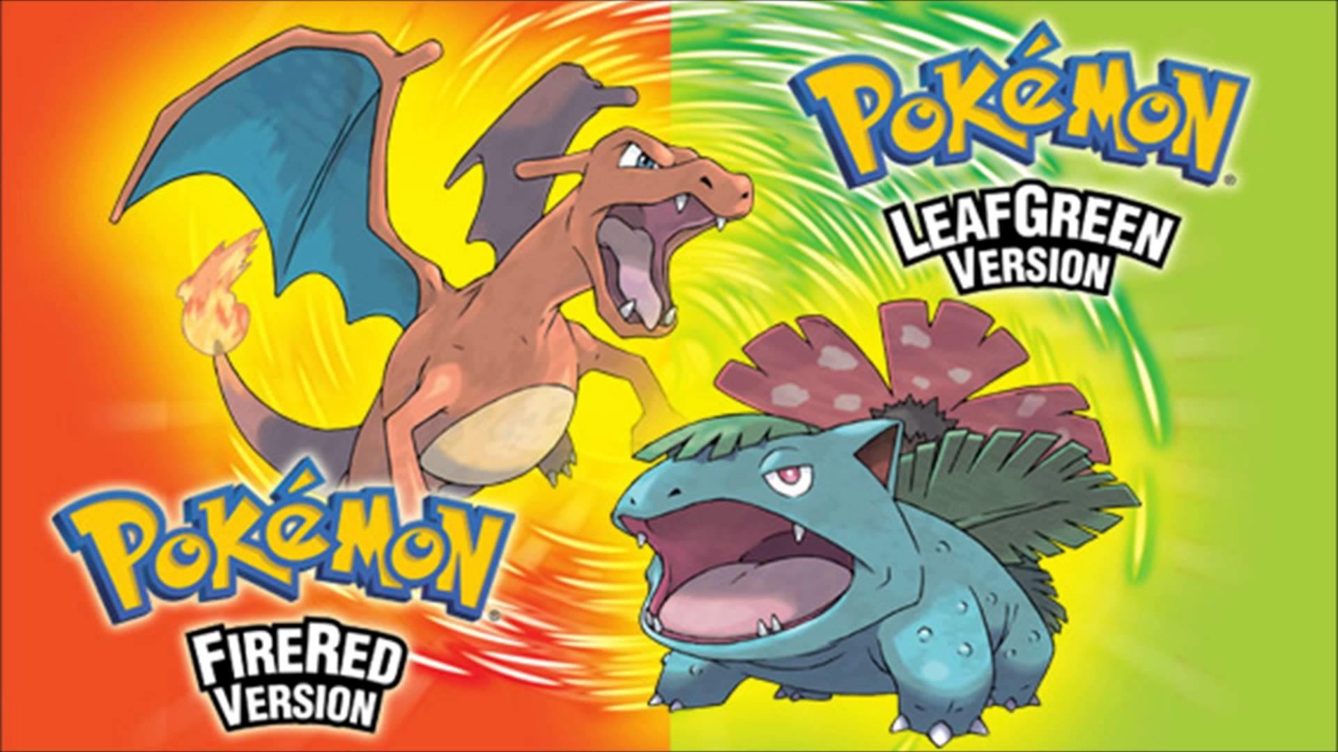 Portada de Pokémon FireRed, LeafGreen