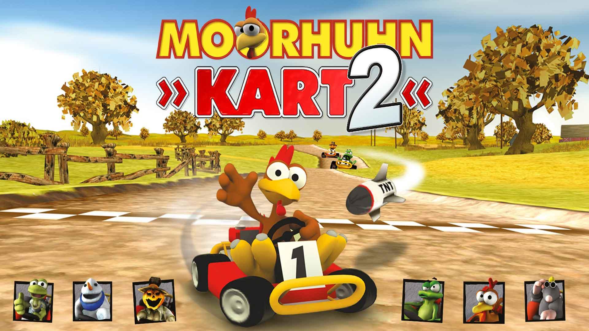 Portada de Moorhuhn Kart 2