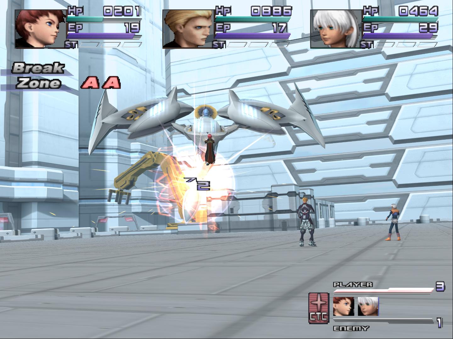 Portada de Xenosaga Episode II: Jenseits von Gut und Bose