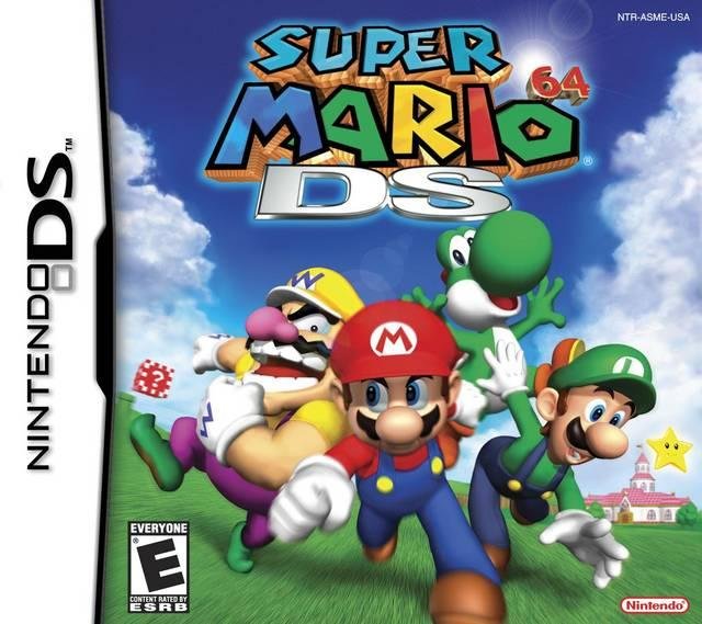 Portada de Super Mario 64 DS