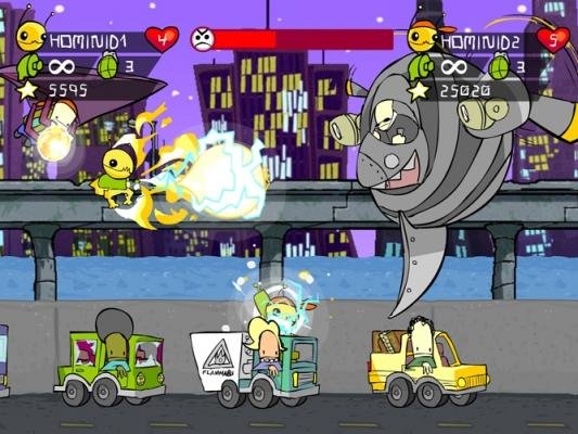 Portada de Alien Hominid