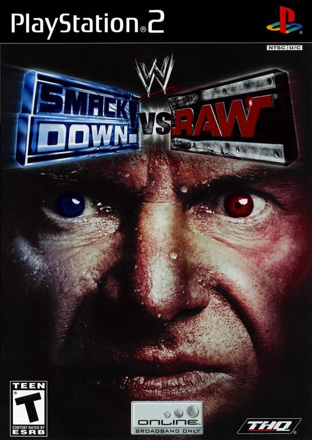 Portada de WWE SmackDown! vs. Raw (2004)