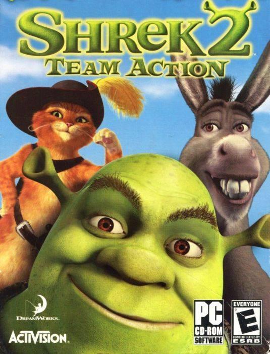 Portada de Shrek 2: Team Action