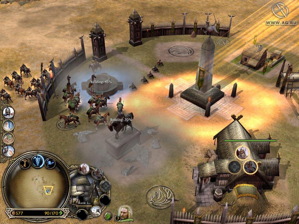 Portada de The Lord of the Rings: The Battle for Middle-earth