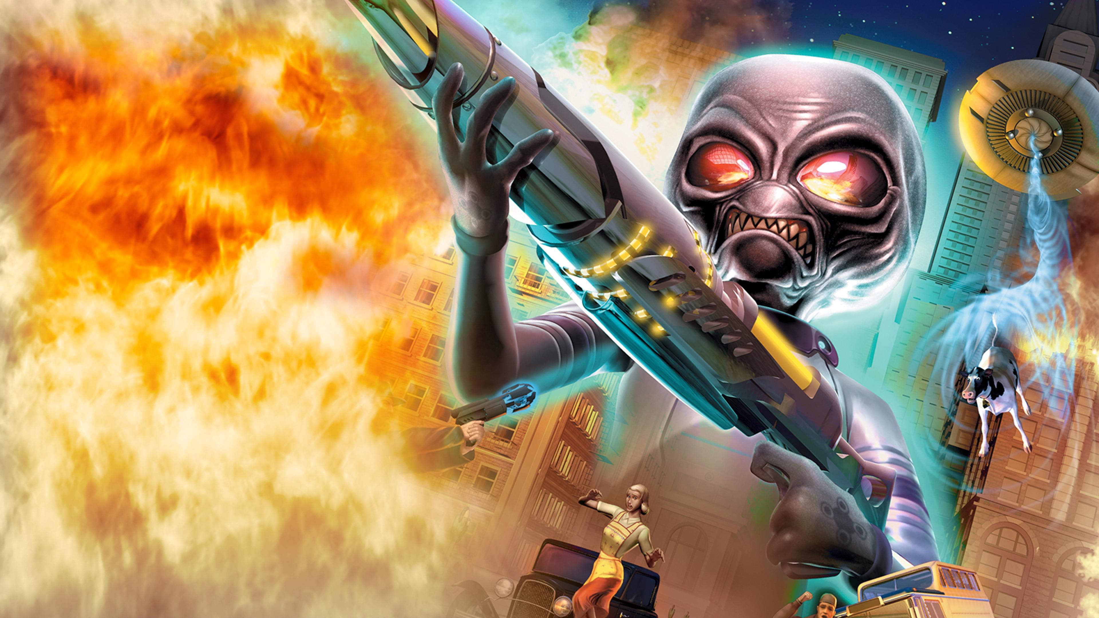 Portada de Destroy All Humans!