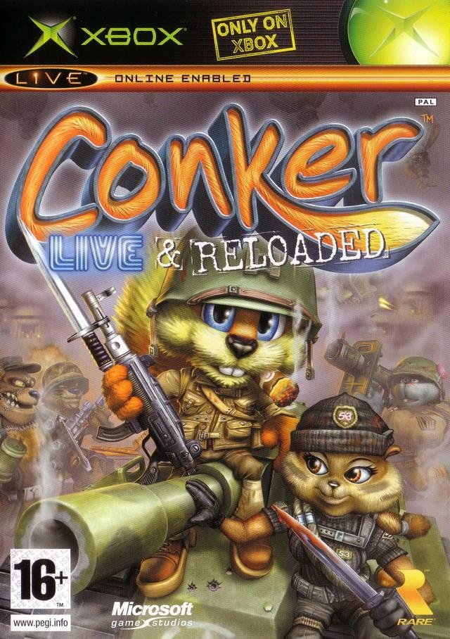 Portada de Conker: Live and Reloaded