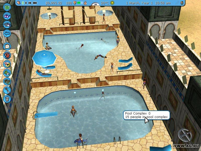 Portada de RollerCoaster Tycoon 3: Soaked!