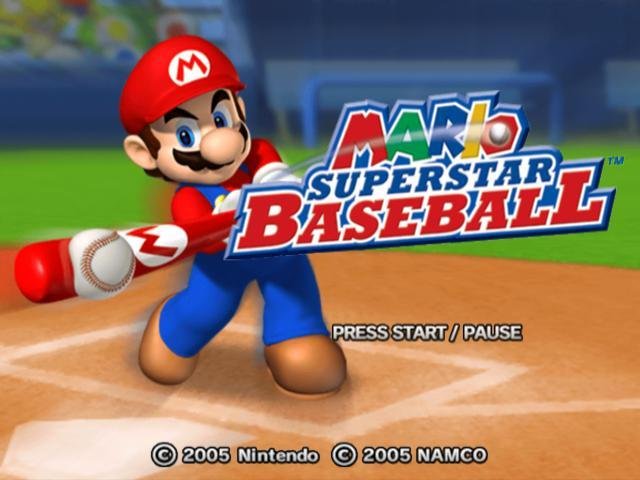 Portada de Mario Superstar Baseball