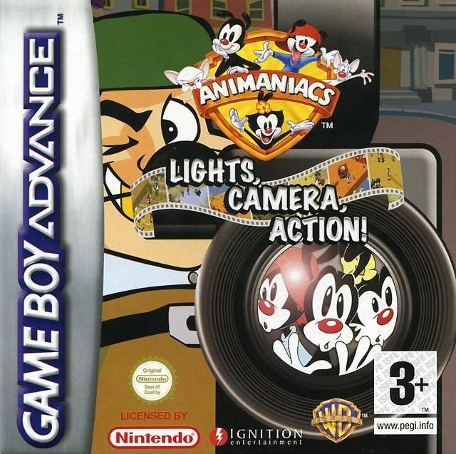 Portada de Animaniacs: Lights, Camera, Action!