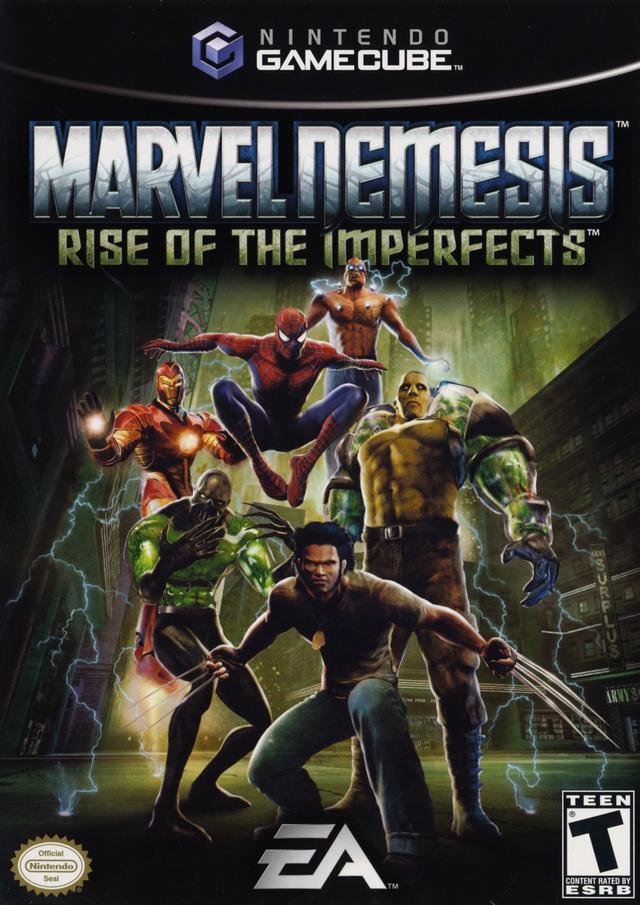 Portada de Marvel Nemesis: Rise of the Imperfects