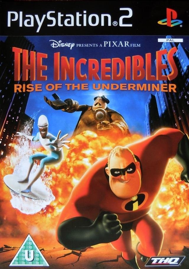 Portada de The Incredibles: Rise of the Underminer