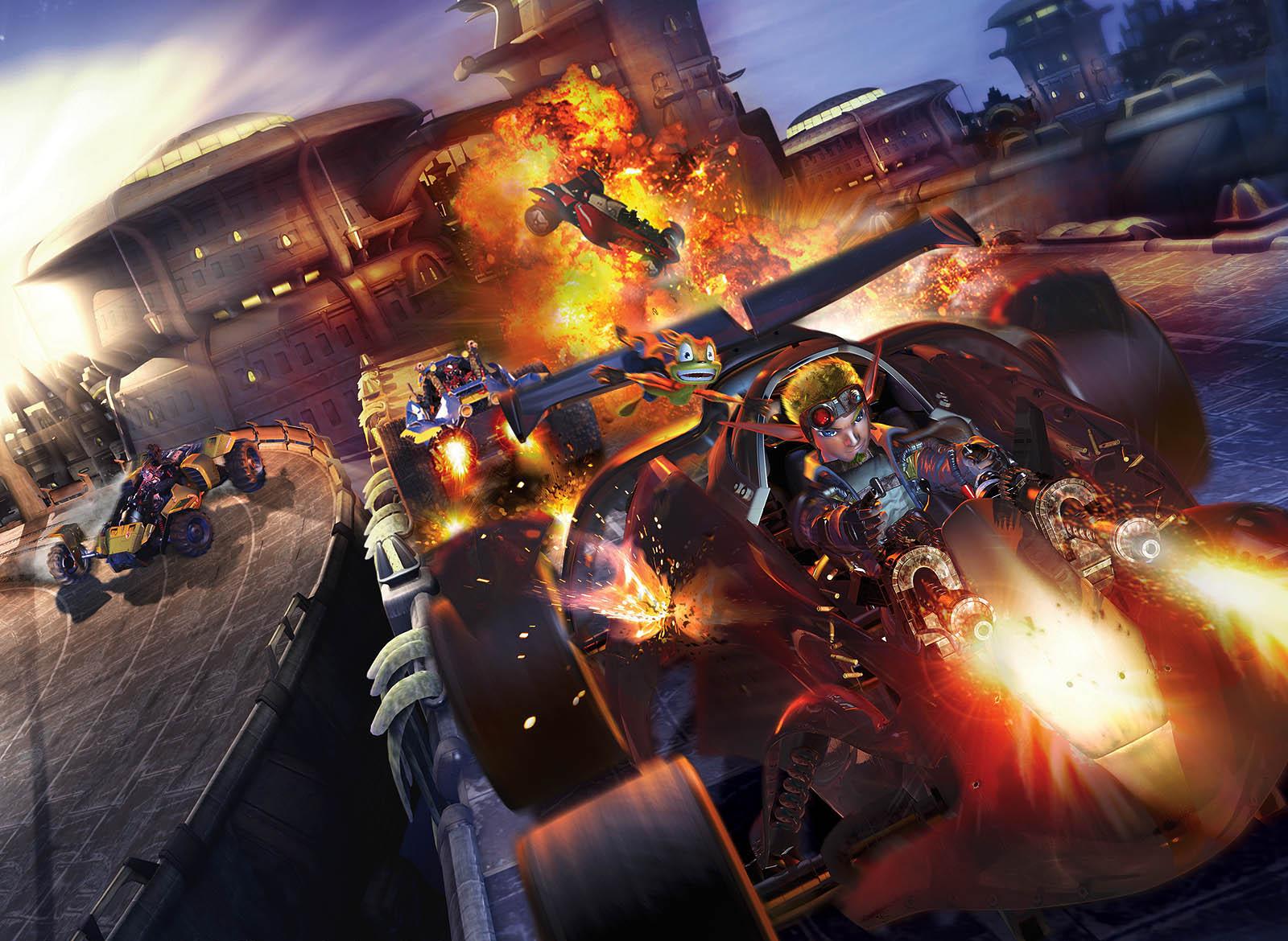 Portada de Jak X: Combat Racing