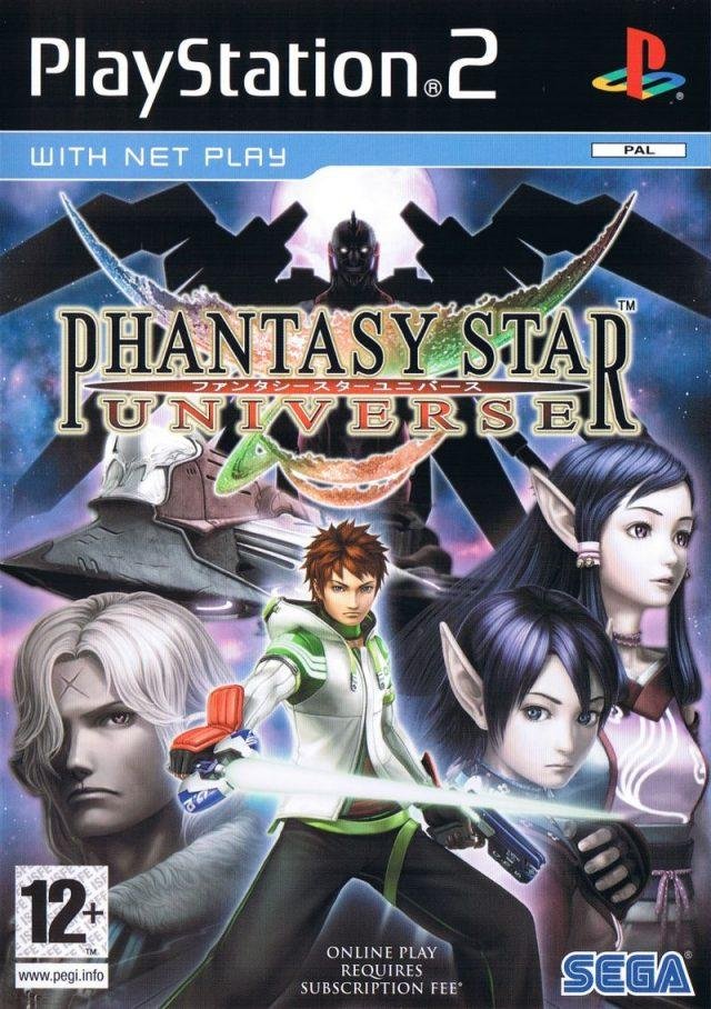 Portada de Phantasy Star Universe
