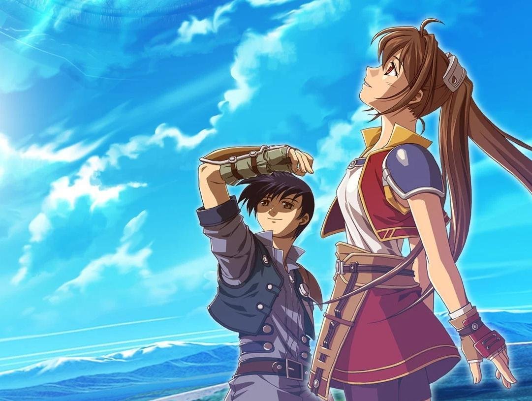 Portada de The Legend of Heroes: Trails in the Sky