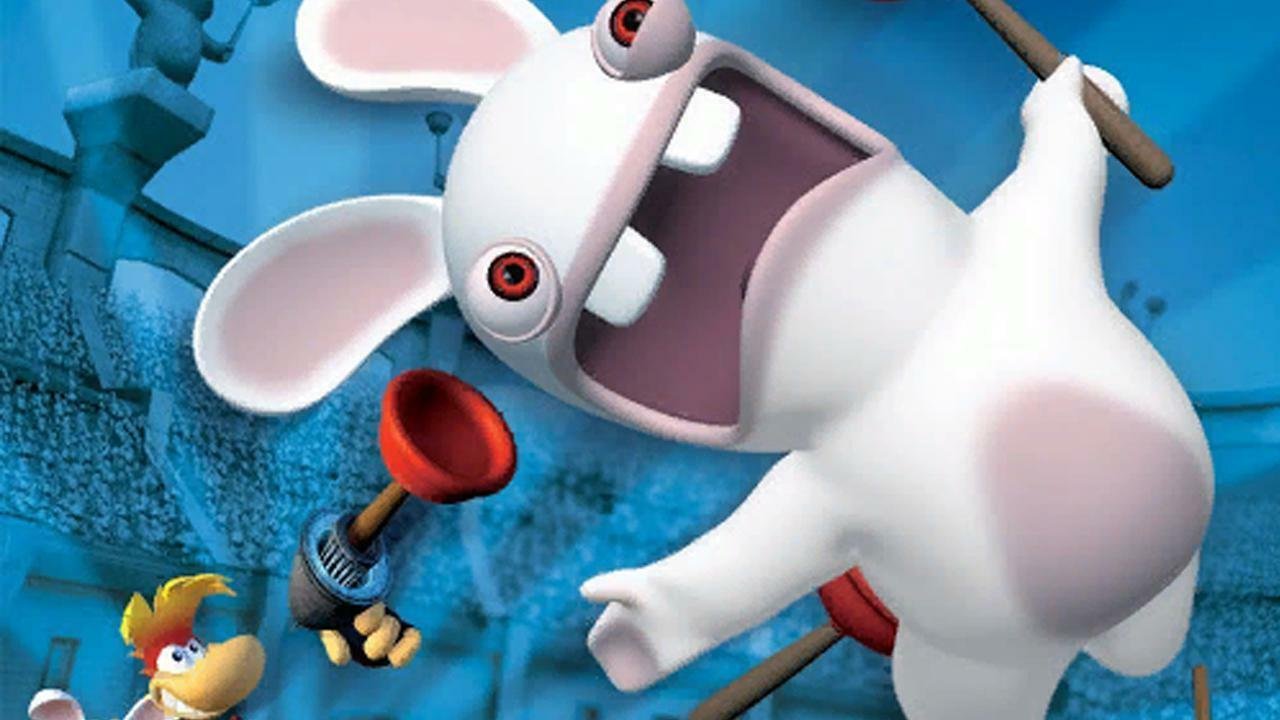 Portada de Rayman Raving Rabbids