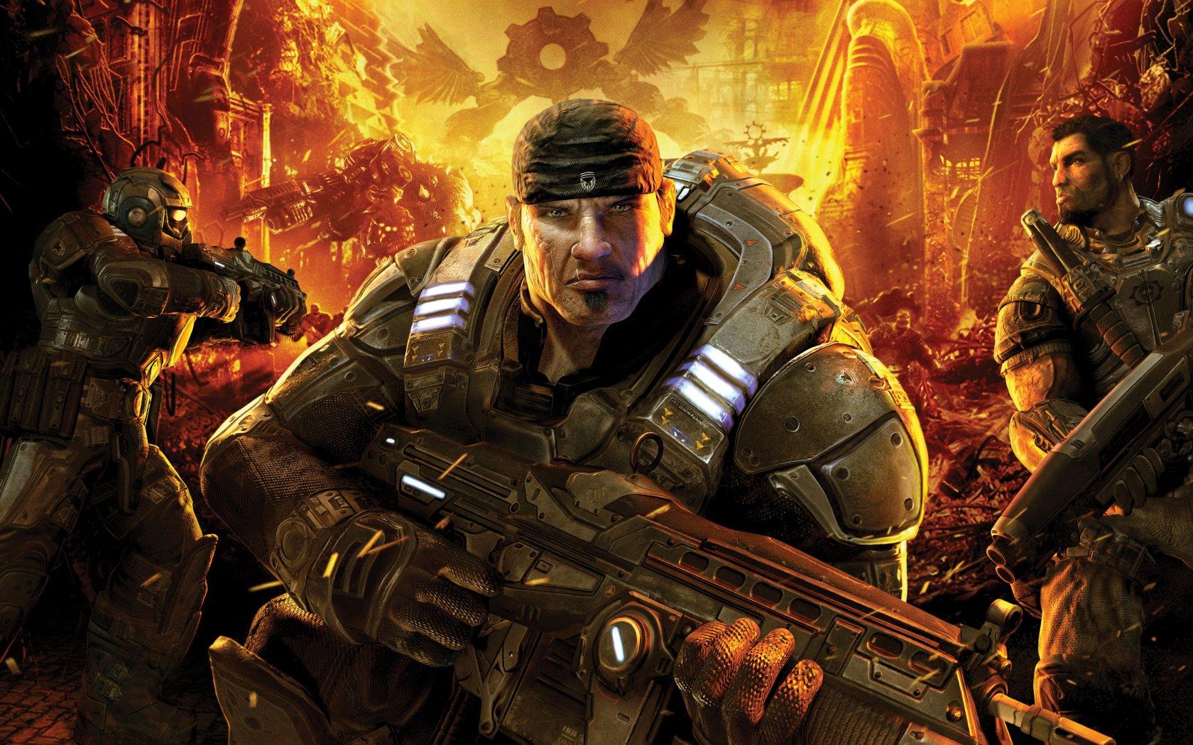 Portada de Gears of War