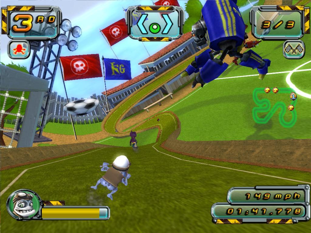 Portada de Crazy Frog Racer 2