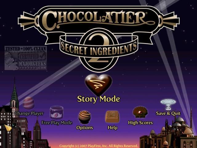 Portada de Chocolatier 2: Secret Ingredients