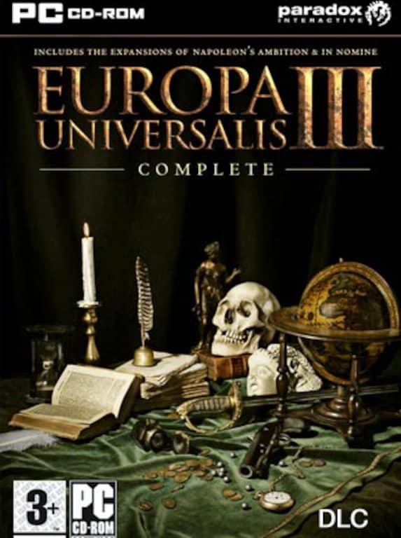 Portada de Europa Universalis III Complete