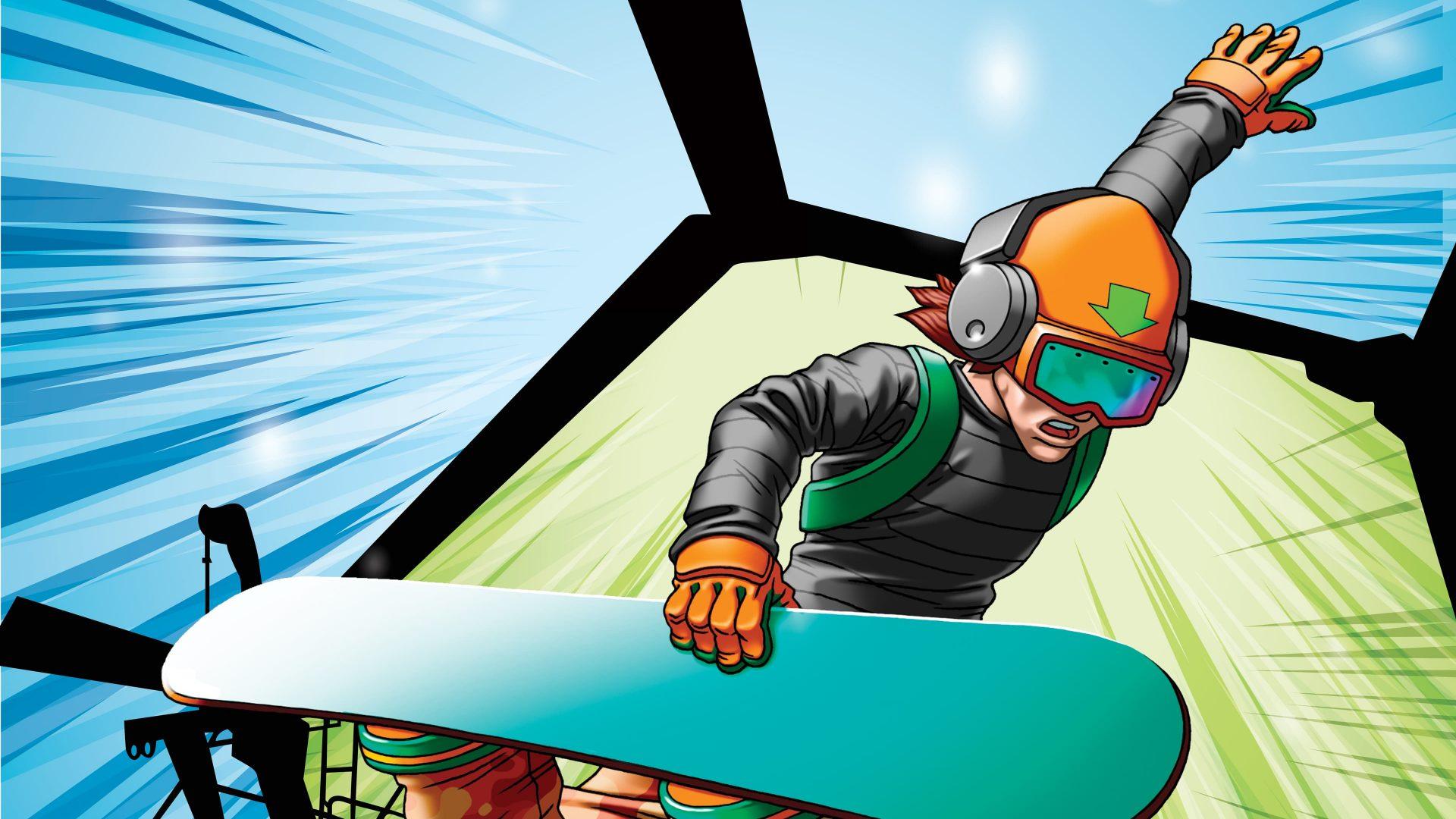 Portada de SSX Blur