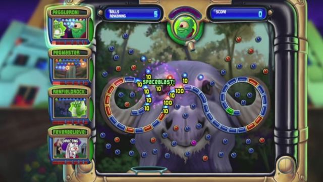 Portada de Peggle